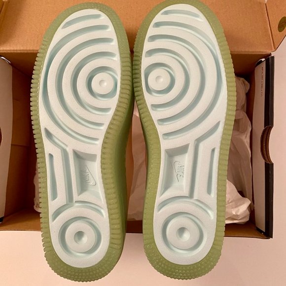 Nike Air Force 1 Lover XX Coral Teal Slip-on Mules - Picture 5 of 6